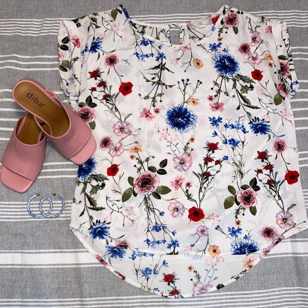 Floral blouse